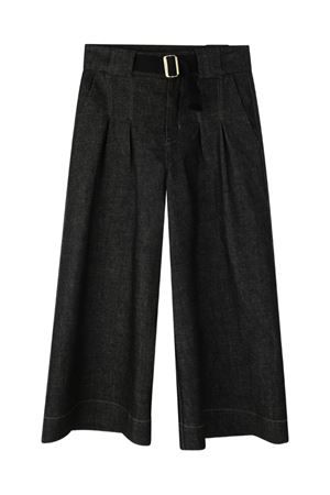 navy blue cotton jeans LANVIN KIDS | N30325Z11